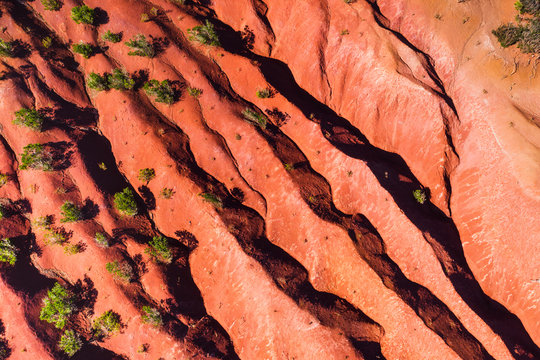 Spain, Canary Islands,&dagger;Agulo, Brown eroded mountain slope