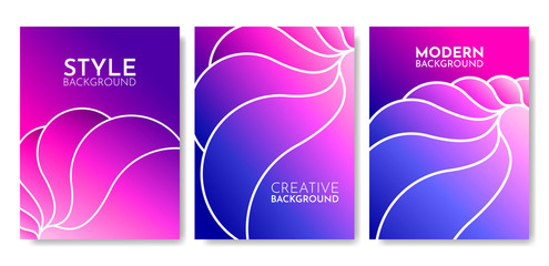Dynamic red, pink, purple, blue gradient textured style background design. Modern abstract vector. Creative, style set. Cool gradient shape composition. Vertical illustration. Minimum coverage. Eps10