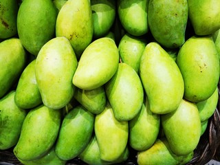 ther Thai street food delicious local traditional sweet tropical mango fresh 