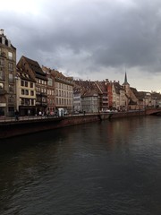 Obraz premium Strasburg (Francja). Wrzesień 2014. Nasyp