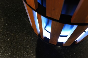 地下街の間接照明