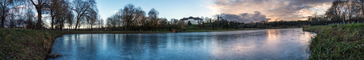 lake in autumn forest