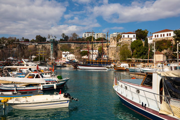 Antalya, Turkey,  historical old town Kaleiçi