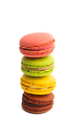 macaroons isolated