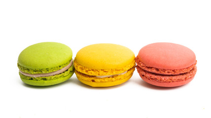 macaroons isolated