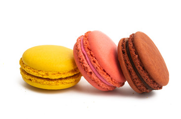 macaroons isolated