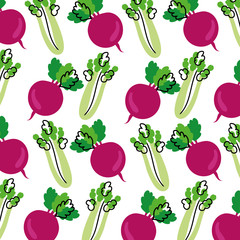 vegetables healthy food pattern background