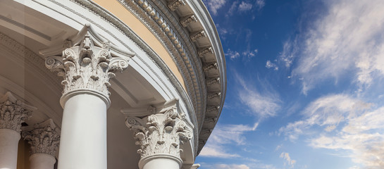Capitals of columns