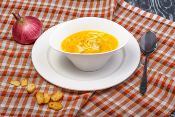 noodle soup with chicken