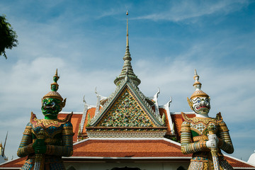 buddha temple in bangkok, thailand