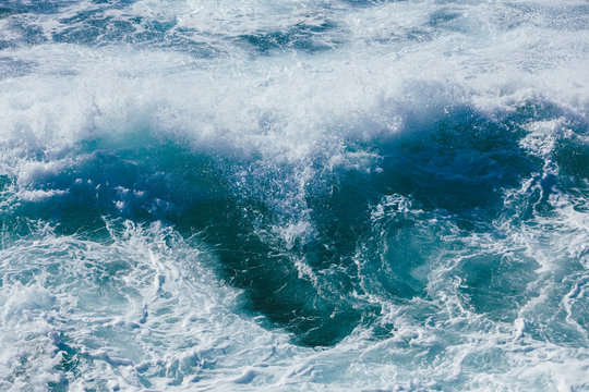 View of ocean waves