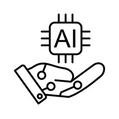 Artificial Intelligence powered 3D modeling Icon to be used as a marketing tool, or maybe as simple as icons on your website or app, the choice is yours!