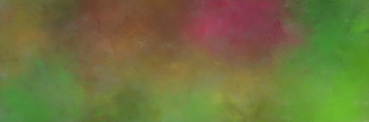 colorful grungy painting background texture with pastel brown, dark moderate pink and moderate green colors. can be used as season card background or wall paper cover background