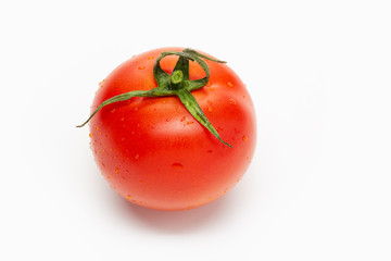 Fresh tomato isolated on white background