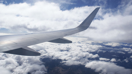 Obraz premium Volando sobre el cielo de Perú