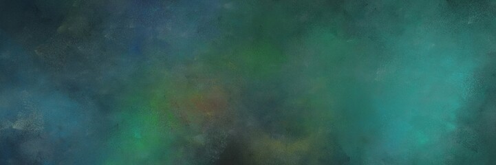 colorful vintage painting background graphic with dark slate gray, teal blue and blue chill colors. can be used as season card background or wall paper cover background