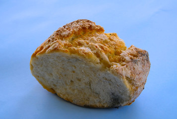 Traditional Mexican yeast bread with added sugar and cinnamon known as bola dulce