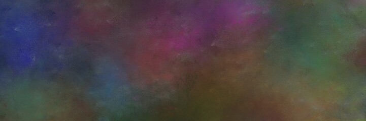 colorful vintage painting background texture with dark slate gray, pastel brown and dark slate blue colors and space for text or image. can be used as header or banner