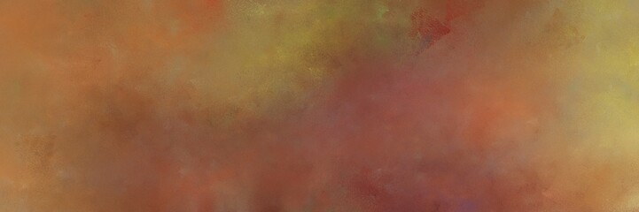 multicolor painting background texture with pastel brown, dark khaki and old mauve colors and space for text or image. can be used as header or banner