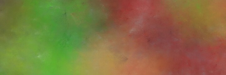 colorful grungy painting background graphic with pastel brown, olive drab and dark olive green colors and space for text or image. can be used as background or texture