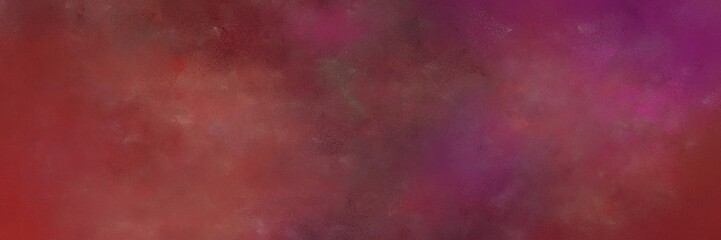 colorful distressed painting background graphic with dark moderate pink, old mauve and moderate red colors and space for text or image. can be used as header or banner
