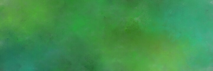 vintage abstract painted background with sea green and medium sea green colors. can be used as season card background or wall paper cover background