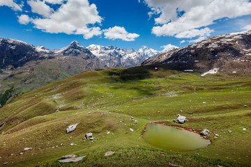 Indian Himalayan landscape in Himalayas