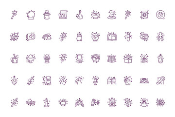 bundle of magic sorcery set icons