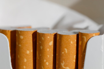 These are cigarettes in an already incomplete pack