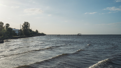 Obraz premium Shoreline of Pine Island, near Cape Coral, Florida.