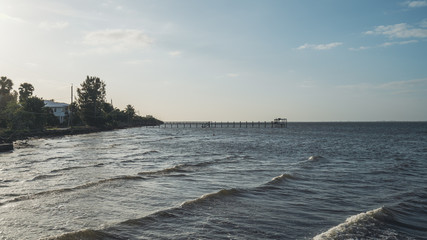 Shoreline of Pine Island, near Cape Coral, Florida.