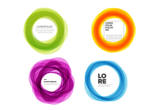 Abstract Graphic Element Layouts