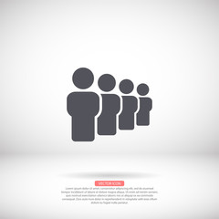 Vector people icon design 10 eps illustration