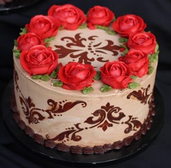 Rose cake
