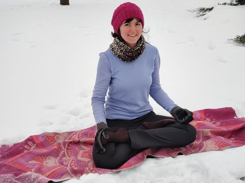 How to seat in lotus asana 