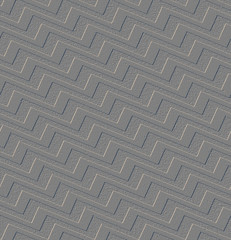 Zig-zag textured pattern in relief