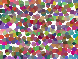 Colorful stippled mosaic background