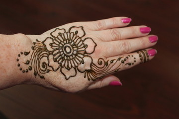 Henna tattoo