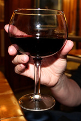 my glass of wine