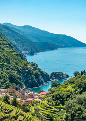 Fototapeta na wymiar Monterosso al mare (Cinque terre) - scenic Ligurian coast, Italy