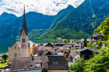 Fototapeta premium Village of Hallstatt