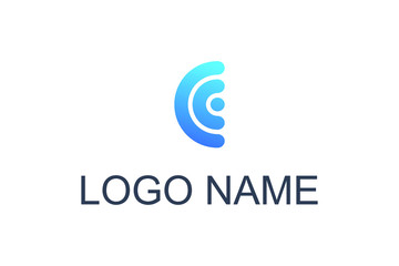 logo letter C vector logo icon