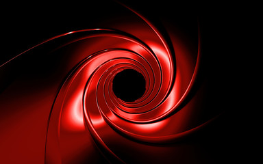 Gun Barrel 3d illustration