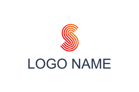 logo letter S vector