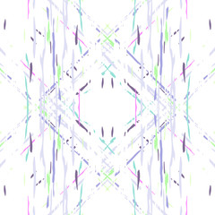 Batik, Hand Drawn. Paint Texture Ornament. 