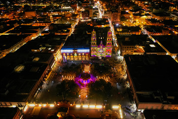 Plaza de Armas con videomapping, San Luis Potosí