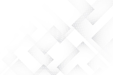 Abstract geometric white and gray color background. Vector, illustration.	