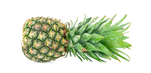Pineapple fruit an isolated on white background