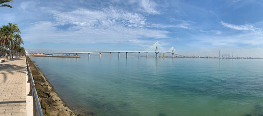 Puente de La Pepa en Cadiz