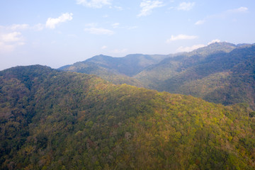 Arial view of Mountain 